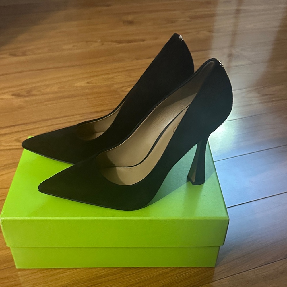 Sam Edelman Black Suede Heels